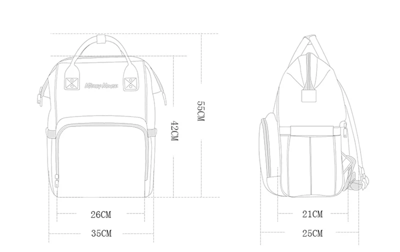Disney детский рюкзак для мамы, Многофункциональный Большой Вместительный рюкзак для мамы, рюкзак для подгузников, дропшиппинг