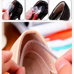 

6pair/pack Silicone Back Heel Liner Gel Cushion Pads Insoles High Dance Shoes Grip Insole Arch Support Cushion Free Shipping