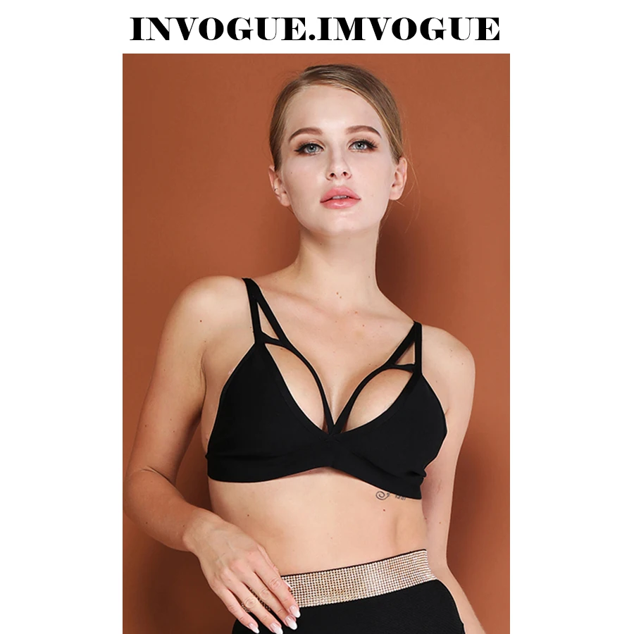 INVOGUE. Женский короткий топ с открытыми плечами IMVOGEU модный пикантный на