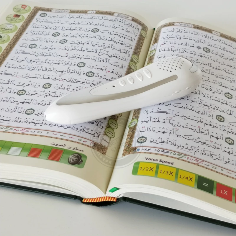Мусульманский Коран ручка читатель ислам цифровой Коран Священный Коран книга с голосом французский английский урду Испанский Русский узбекский Малайзия Фарси