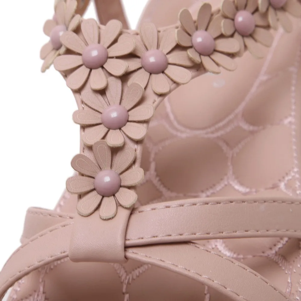 SIKETU/ г. Брендовая женская обувь новые модные летние женские сандалии пляжная обувь для отдыха с цветами 35-41