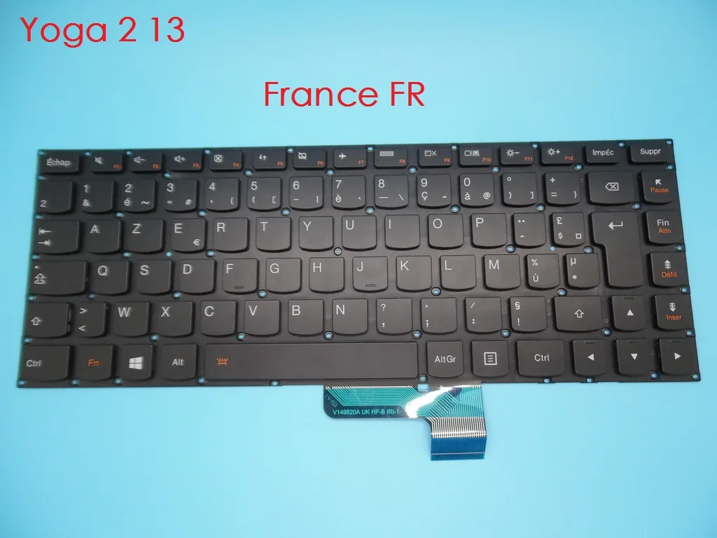 

Keyboard For Lenovo Yoga 2 13 YOGA 3 14 U31-70 500S-13ISK France FR German GR Spain SP English US RU SW UK SL HB TR Backlit New