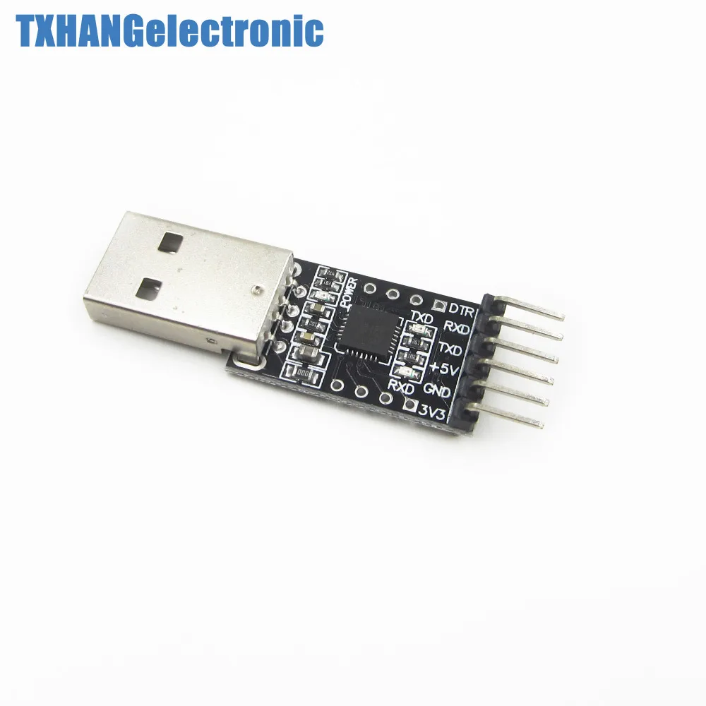 

6Pin USB 2.0 to TTL UART Module Serial Converter CP2102 STC Replace Ft232
