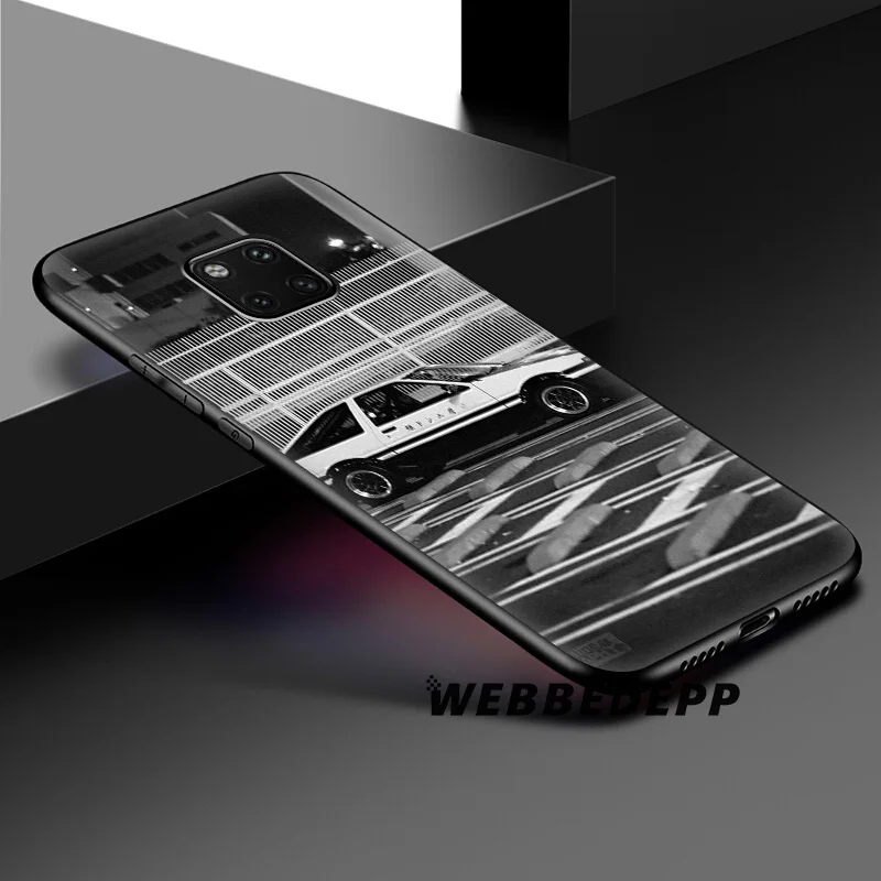 Мягкий силиконовый чехол WEBBEDEPP INITIAL D AE86 для huawei Honor mate 20 10 8X 8C 8 6A 7A 7X 7C Lite Pro из ТПУ