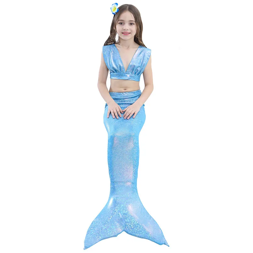 mermaid tails swimwear blue DH16-4