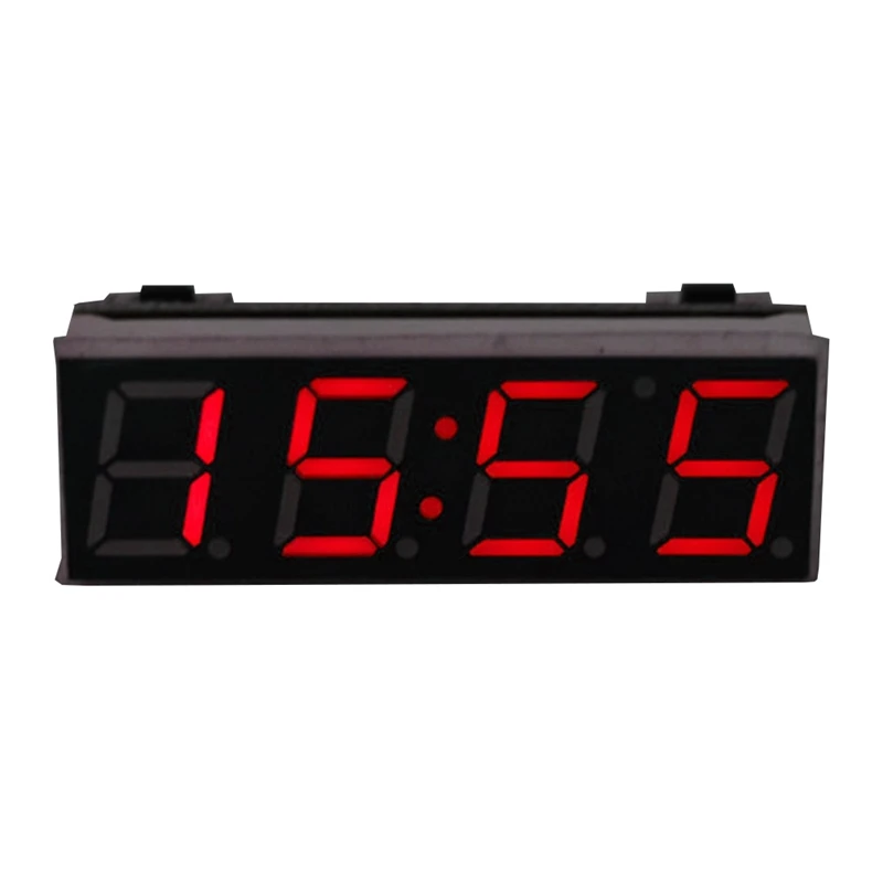 12V Car Accessories Digital Led Electronic Clock Time Temperature
Digital Voltmeter Car Clock Saat Accessories for Auto