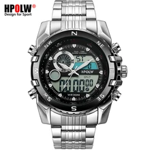 Luxury Brand Men Military Sport Watches Men's Quartz LED Chronos Analog Clock Male Digital Wrist Watch Relogio Masculino