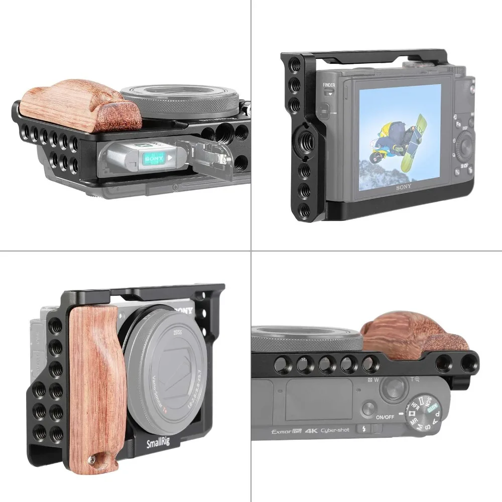 Комплект клетчатых камер SmallRig RX100 для Sony III IV V Стабилизатор камеры M3 M4 M5 M5A velogging
