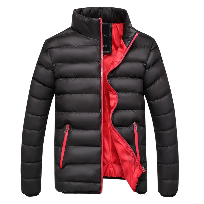 

BINGHEDIDAI Winter Feather Parkas Ultralight Down Pocketable Portable Thin Jackets Thermal Men Goose Duck Down Outerwear