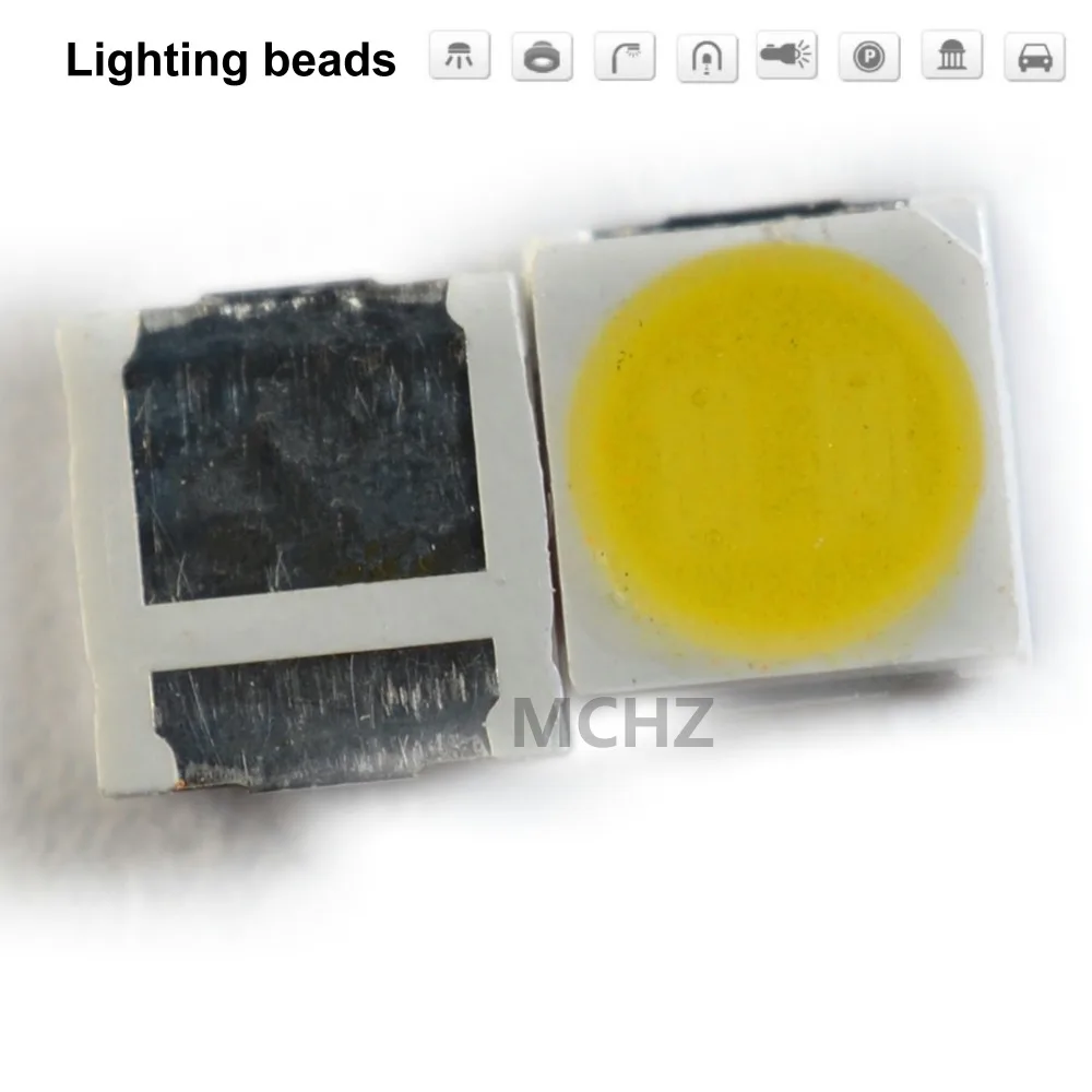 

200pcs 3030 SMD/SMT LED SMD 3030 LED Surface Mount Cold white 3V~3.6V 6000K Ultra Birght Led Diode Chip 3030 Cold white