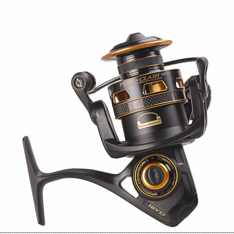 8 + 1bb Mão de Água Penn Clash 5. 6:1 4.7: Molinete l r Salgada Metal Durável Isca Acessórios Pesca Carretéis 6.2: 1 - 14 High Quality Esporte e Lazer