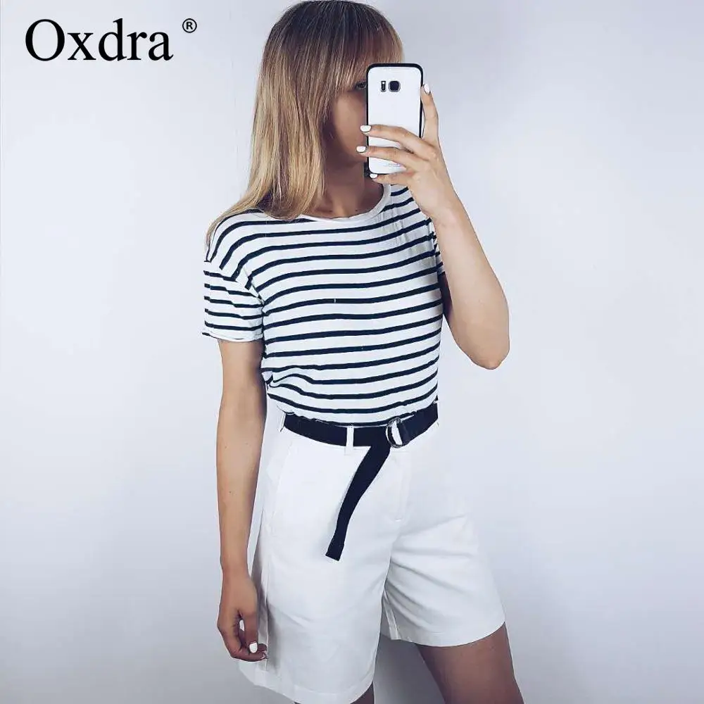 

Wixra 2019 New Solid Casual Women's Shorts High Waist Pockets Casual Summer Shorts Chic S-XXL Ladies Bottom