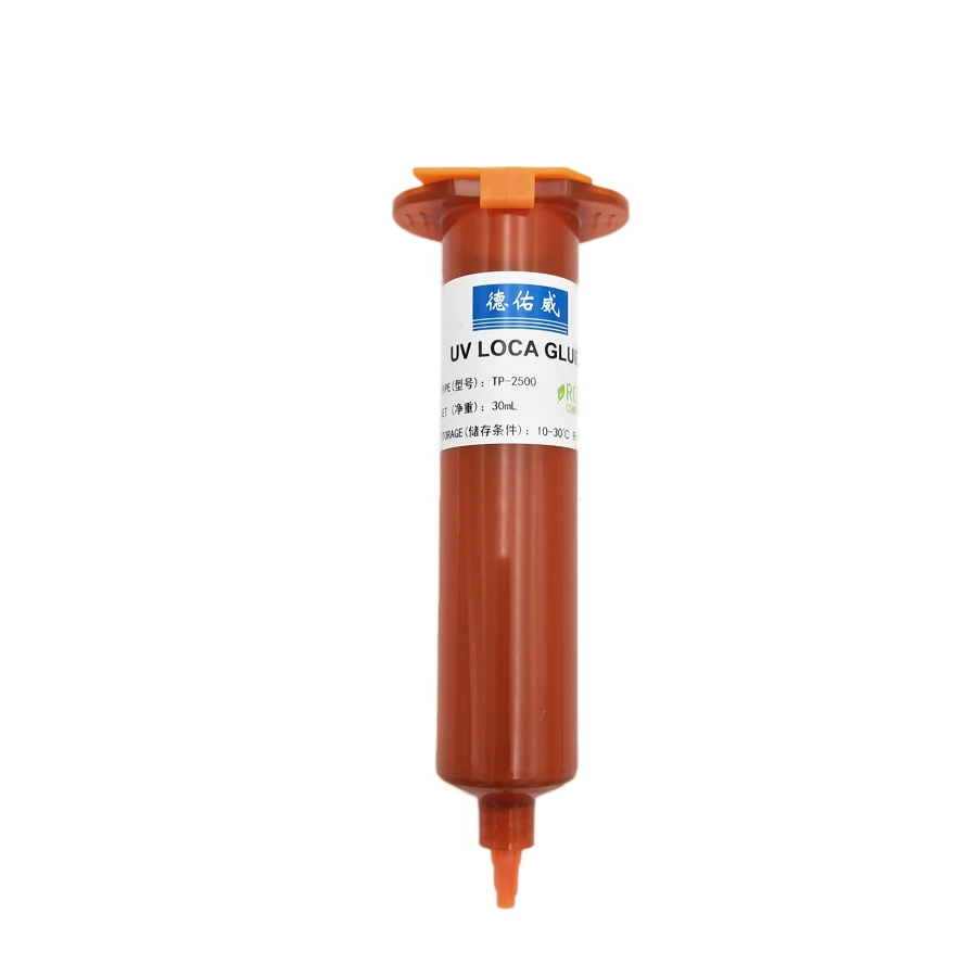 

TP-2500 30ML LOCA UV glue liquid optical clear adhesive tp 2500 uv glue tp2500 for touch screen samsung galaxy iPhone