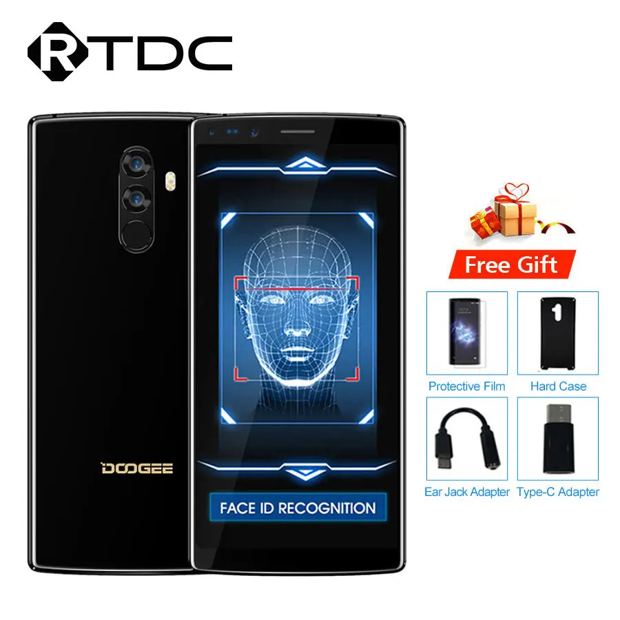 DOOGEE Mix 2 Android 7 1 4060 mAh 5 99 дюйма FHD + Helio P25 Восьмиядерный 6 ГБ Оперативная память 64 Гб
