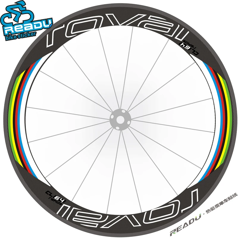 Buy CLX 64 Bicycle Wheel Rims Sticker 40mm 50mm 60mm