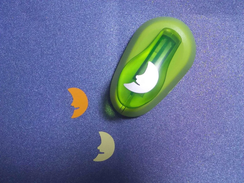 

2-2.5cm moon shape craft punch set Punch Craft Scrapbooking school Paper Puncher eva hole punch free shipping
