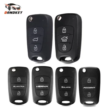 

Dandkey 10pcs Flip Key For Hyundai 3 BT For Hyundai I30 IX35 I30 Solaris Accent Avante Elantra Verma Remote Car Key Shell Case