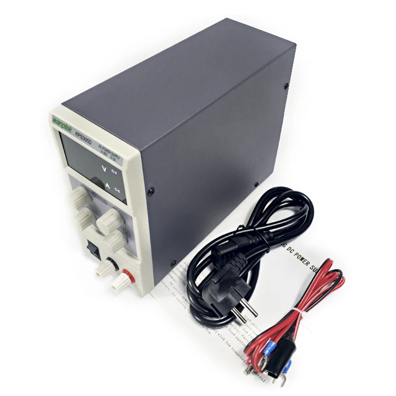 Лабораторный мини источник питания KPS305D регулируемый цифровой светодиодный