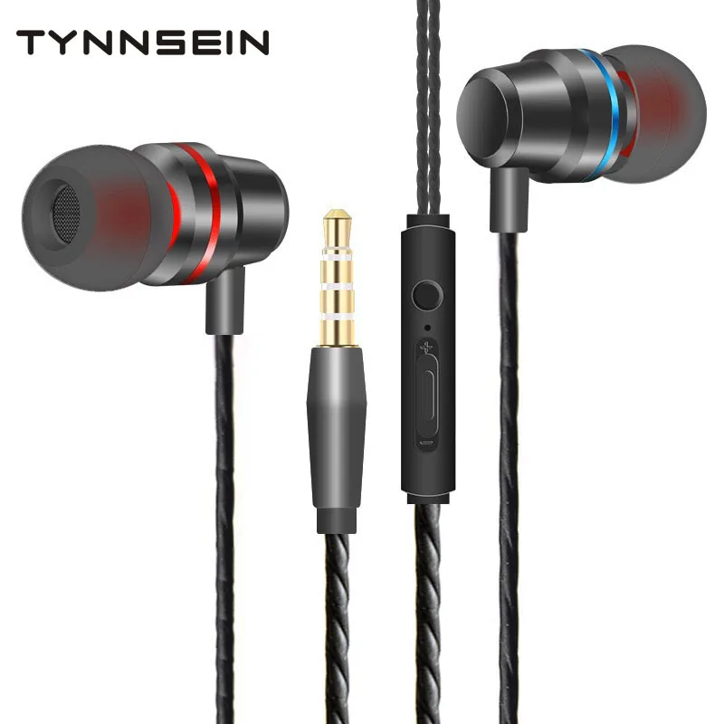 

Tynnsein M49 In-ear Earphone Headset Hifi Earbuds Stereo Bass Earphones for Smart Phone Mic Earphone for Xiaomi Huawei Samsung