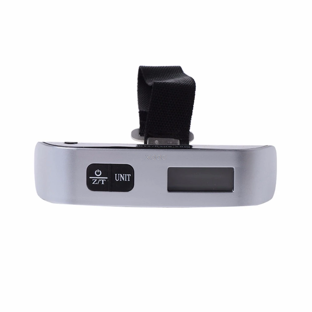 50kg 10g portátil lcd digital pendurado bagagem