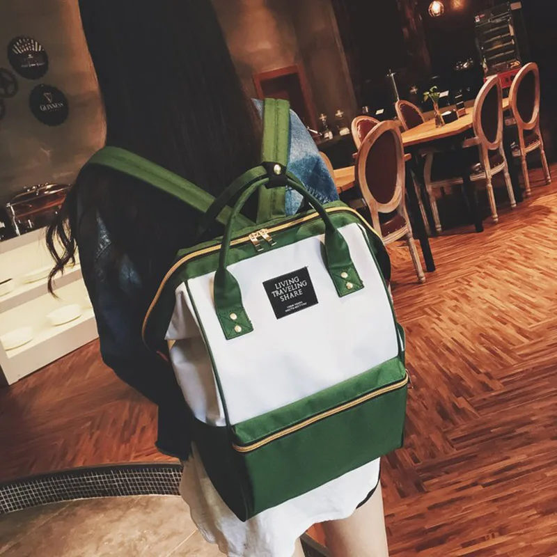 Mummy Diaper Bag Large Capacity Baby Care Nappy Nursing Bags Multifunction Travel Maternity Backpack Milk Bottle Warmer BB6069 (3)