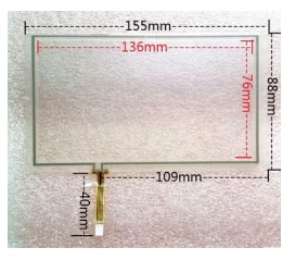 

TM062RDH02 New 6.2 inch touch screen 155*88