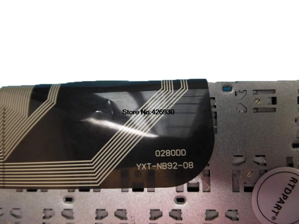 RU Laptop Keyboard EUA DK280 YXT-NB92-08 02800D