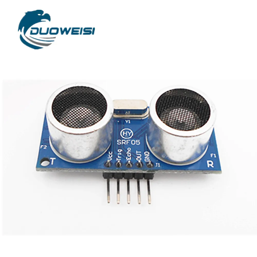 Kongnijiwa Module HY-SRF05 Ultraschall-F/ünf-pin Modul Ultraschall-Ranging-Modul Ultraschall-Sensor