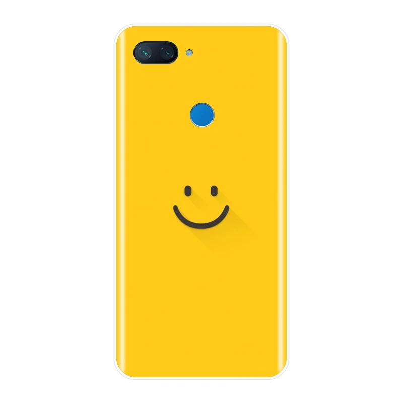 Чехол для телефона Xiaomi Mi A1 A2 Lite 8 SE силиконовый мягкий желтый кот девушка звезда