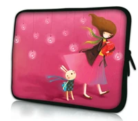 

Pink Girl 14'' Neoprene Netbook Laptop Bag Soft Sleeve Case Bag Pouch for 14/14.1/14.4" Laptop,Waterproof, Shockproof