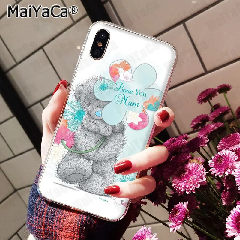 MaiYaCa силиконовый чехол для телефона, низкая, Tatty Teddy Me To You Bear для iphone 11 pro 8 7 66S Plus X 10 5S SE 5C XS XR XS MAX - Цвет: 17