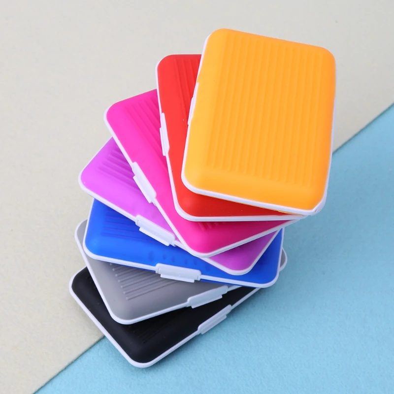 

New Men Women Business Silicone ID Credit Card Wallet Holder Purse Pocket Case Travel Mini Card Holders Fashion