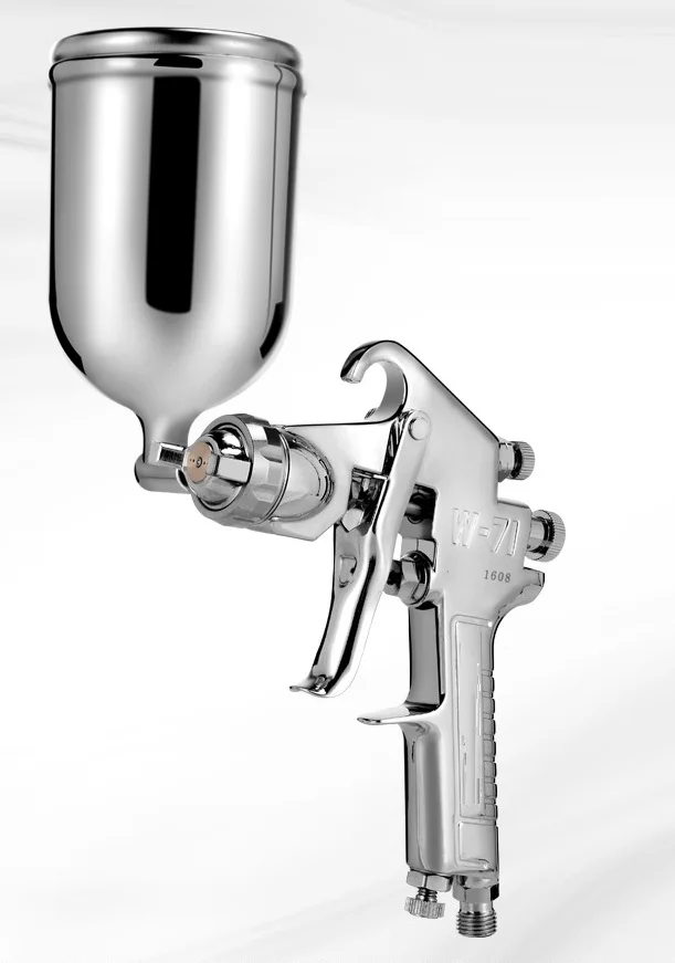 1.0 1.8 Auto oil paint spray gun, car truck home wooden coating jet