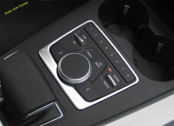 

Lapetus Central Control Multimedia Frame Cover Trim Fit For Audi A4 A5 B9 2016 2017 2018 2019 2020 Auto Accessories