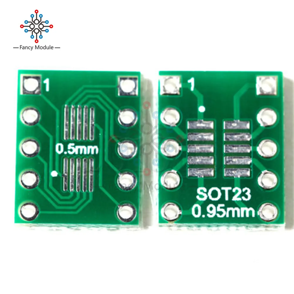 10 шт. IC SOT23 SSOP10 MSOP10 UMAX до 0,5/0,95 мм DIP-адаптер печатной платы конвертер