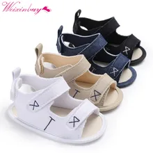 Детские сандалии; обувь для новорожденных мальчиков; классические парусиновые модные сандалии для маленьких мальчиков; дышащие повседневные сандалии для маленьких мальчиков