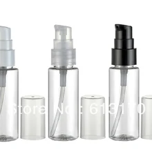 40 мл пэт бутылки для лосьонов с дозатором пустая для шампуня Косметическая Упаковка Контейнер Путешествия многоразового
