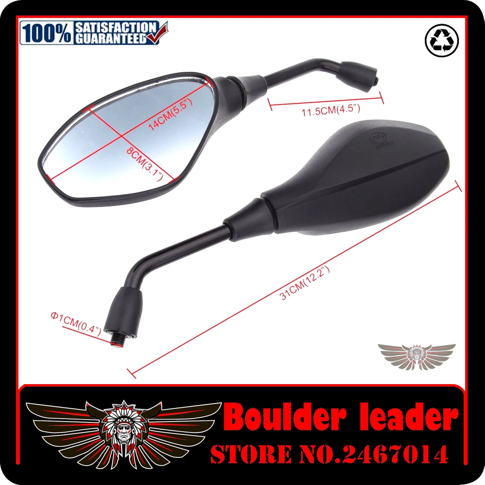 For BMW F650GS F700GS F800GS F800R G650GS Motorcycle Adjustabale Side Rearview Mirrors motorcycle license plate frame