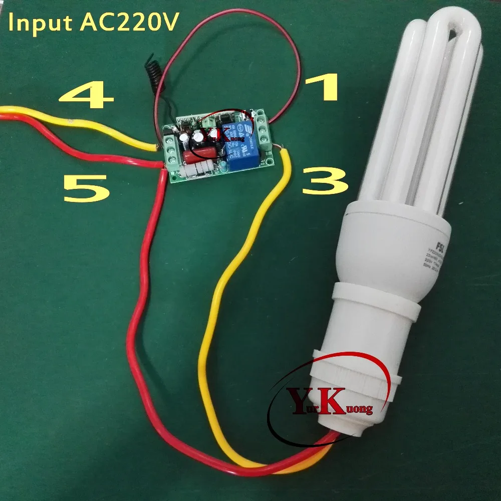  86 Wall Sticky Remote Control Switch AC 220V 10A Relay Contact NO COM NC RF Wireless Switch ASK Sma - 32993422732