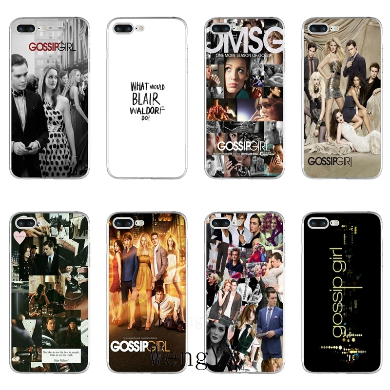

Gossip girl Hot TV Poster Slim silicone TPU Soft phone case For iPhone X 8 8plus 7 7plus 6 6s plus 5 5s 5c SE 4 4s