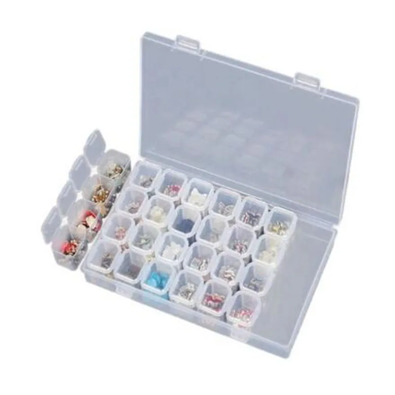 15 шт. 5D инструменты для алмазной живописи ящик-органайзер для хранения липкая ручка DIY Вышивка крест инструмент для вышивания набор для рукоделия