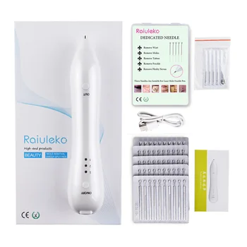 

Newest Tattoo Removal Plasma Pen Laser Facial Freckle Mole Dark Spot Remover Tools Skin Care Beauty Device With 55 pcs Needles