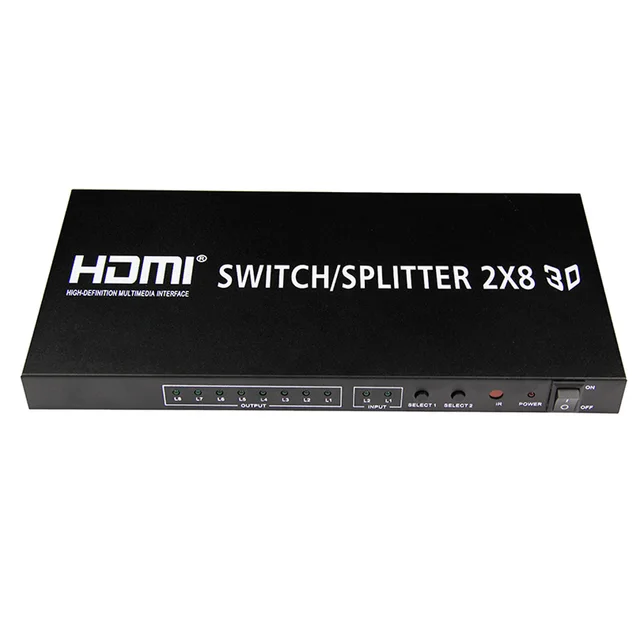 hdmi switch splitter 2x8 port hdmi switcher hdmi port for xbox 360 hdmi switch that works with ps4
