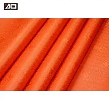 

ACI Orange Fabric China Manufacturer Bazin Riche Textile For Sale Shadda Brocade Nigeria Style Wedding Fashion Clothing 2018