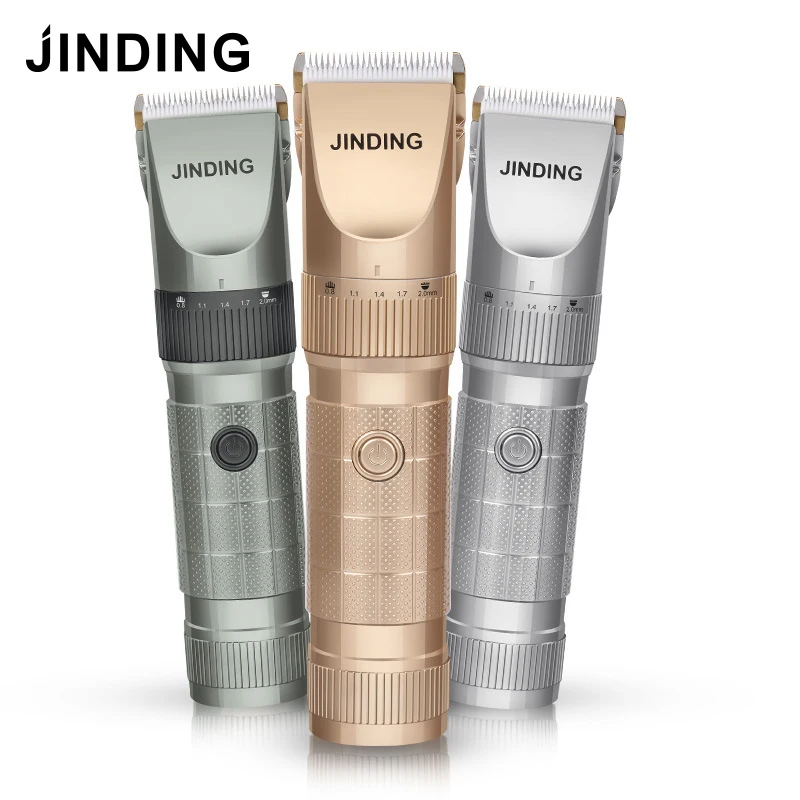 

JINDING Electric Hair Clipper Trimmer Professional Hair Cutting Machine For Barber Men Hair Trimmer Rechargeable 100-240V