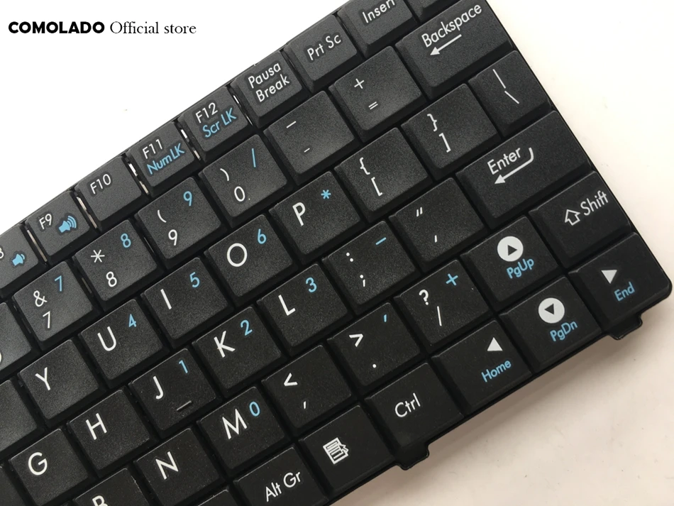 US English Keyboard For Asus 900Ha 900Ax T91 900SD black and white Laptop Keyboard US Layout (2)