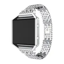 HL роскошные часы из сплава ремешок с металлической рамкой для Fitbit Blaze Прямая oct24