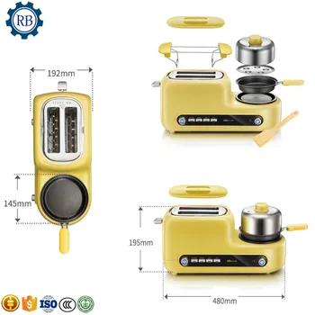 

widely use hot sale omelette steak frying pan egg boiling cooking machine bread roasting baking machine