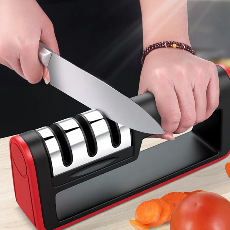 

Xmpromo Professional Knife Sharpener Diamond Whetstone Knife Sharpener Kitchen Ceramic Sharping Knives Tool Stainless Steel