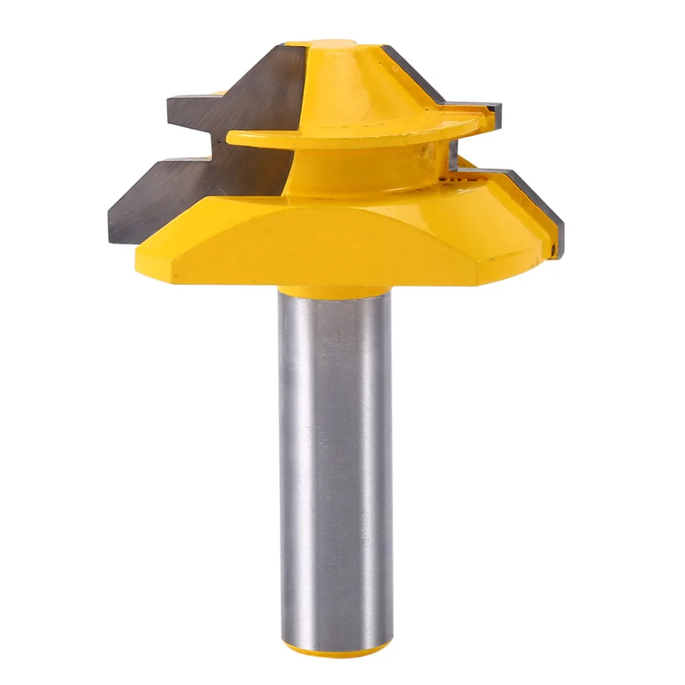 Holzbearbeitung tools gehrung nut 45 grad fräser 34 lager 12 schaft für